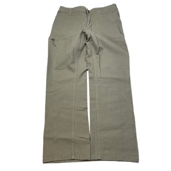 Weatherproof Carpenter Pants Mens 32x28 Tan Khaki‎ Work Utility Relaxed Fit - Picture 1 of 8